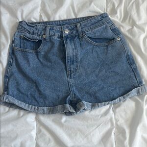 Blue Denim Women's Shorts